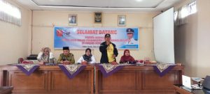 Kata Sambutan oleh Walinagari Koto Tangah dalam acara Sosialisasi Peran Ayah dalam Pengasuhan Pencegahan Stunting Se-Nagari Koto Tangah