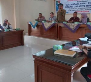 Sosialisasi Nch Tingkat Prov. Sumbar dari Anggaran Pendapatan Belanja Nagari (APB-N) Koto Tangah Tahun 2026